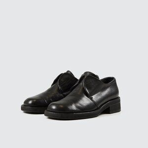 Kansai Yamamoto vintage fold-over leather shoes - Made in Japan - Size US 6.5